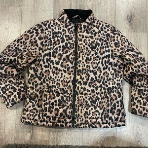 GAP Animal Print Puffer Jacket